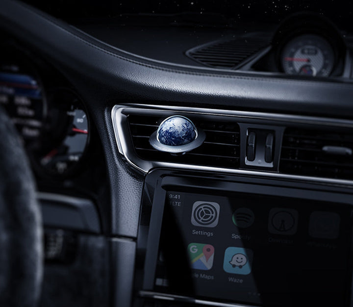 Lisslune | Cool & Rotatable Car Air Freshener, with Magnetic Suction Lid, Simple Installation, Fast Diffusion and Stable Fixing