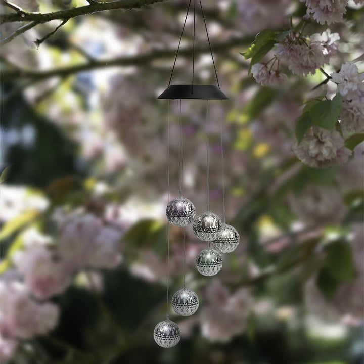 Lisslune | Solar Wind Chime Outdoor Light
