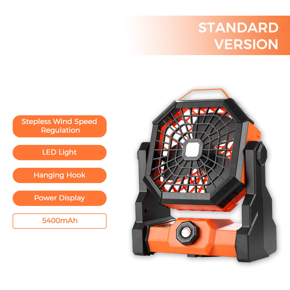Lisslune | Camping LED Fan with Light