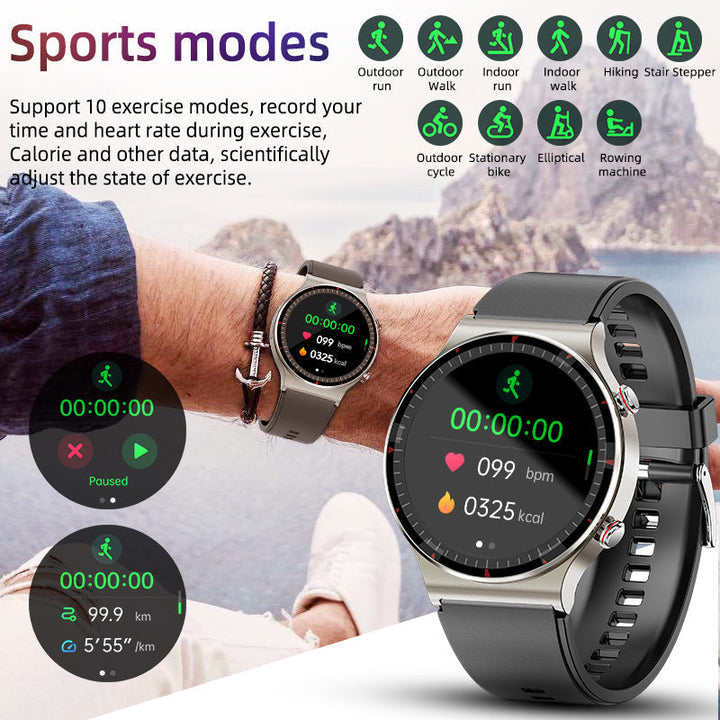 Lisslune | CFDA EKG Blood Oxygen Heart Rate Health Monitoring Smart Watch