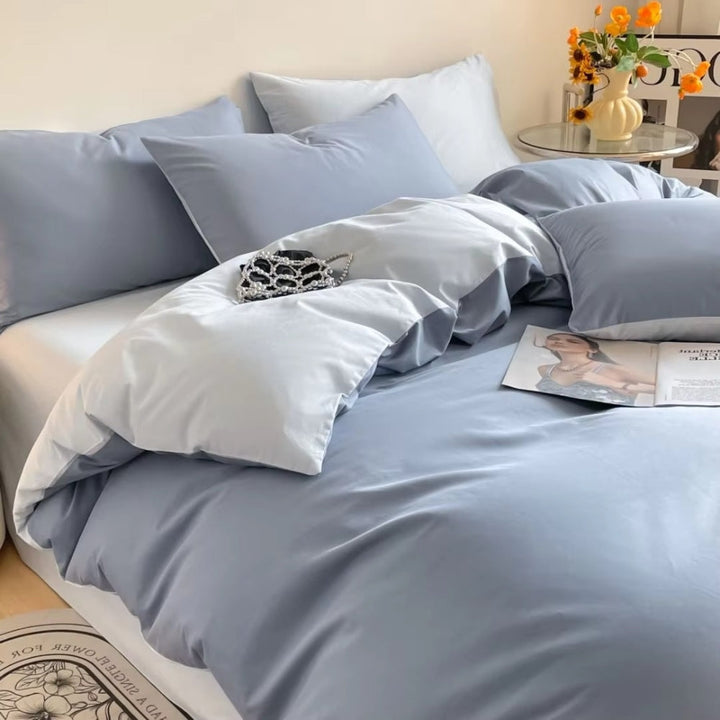 Lisslune | Lustova Cotton Duvet Cover | 3pcs Set