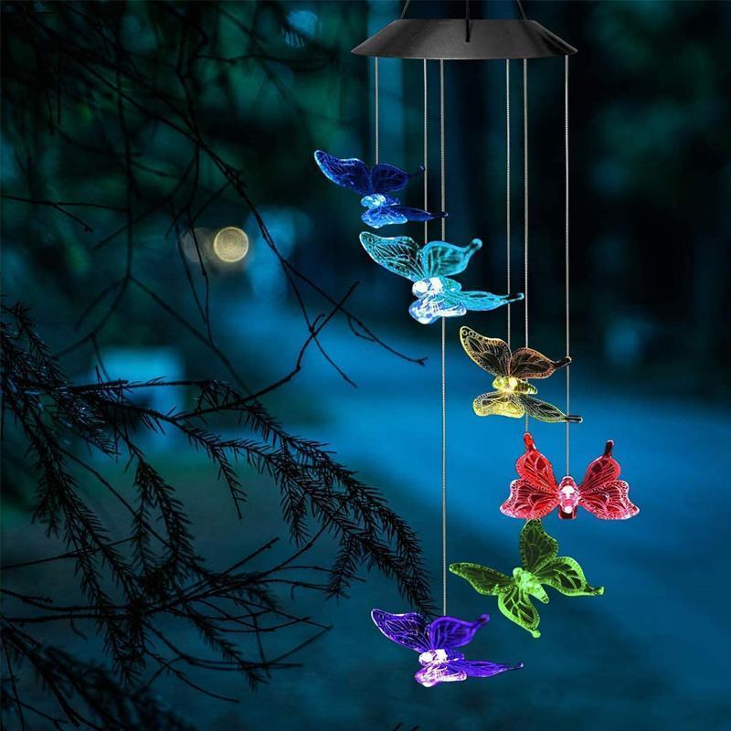 Lisslune | Solar-powered butterfly lights