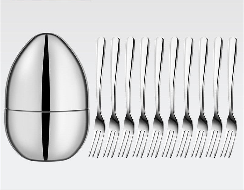 Lisslune | Exquisite Stainless Steel Fruit Fork Set