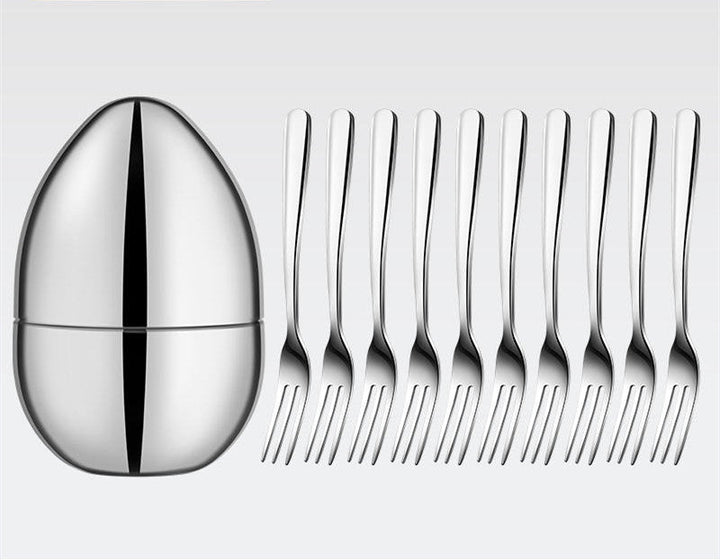 Lisslune | Exquisite Stainless Steel Fruit Fork Set