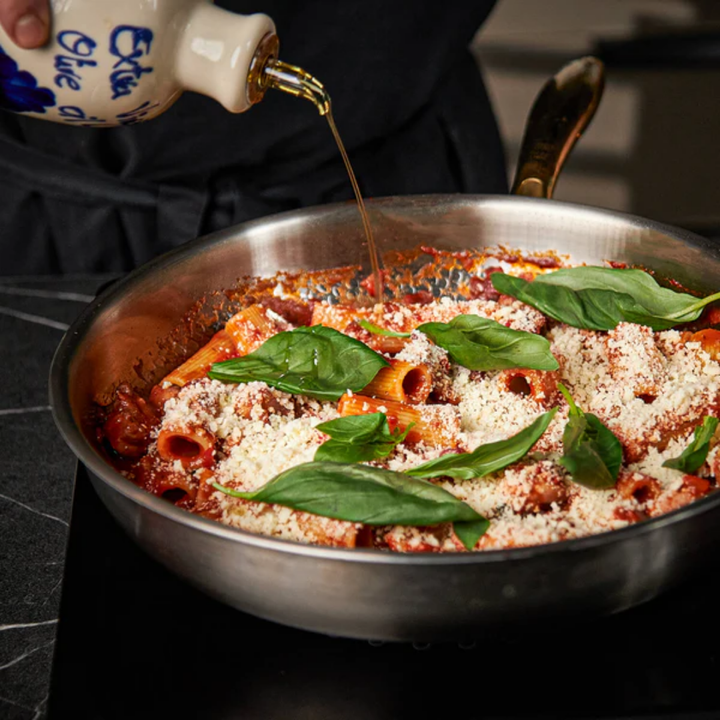 Lisslune | Titanium Frying Pan | Non-Toxic, Naturally Non-Stick & Ideal for Healthy Cooking