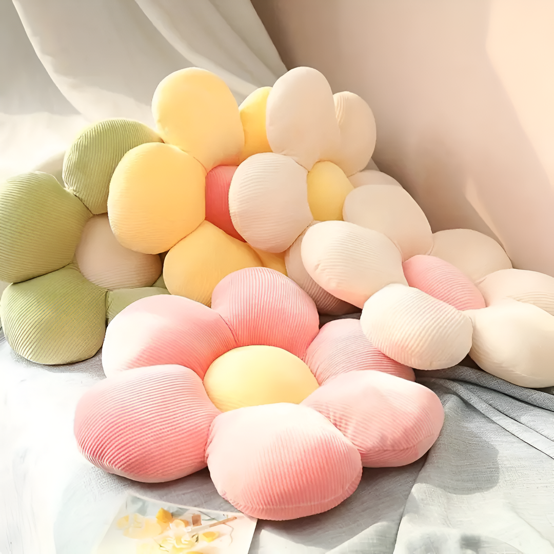 Lisslune | Plush Flower Seating Cushion