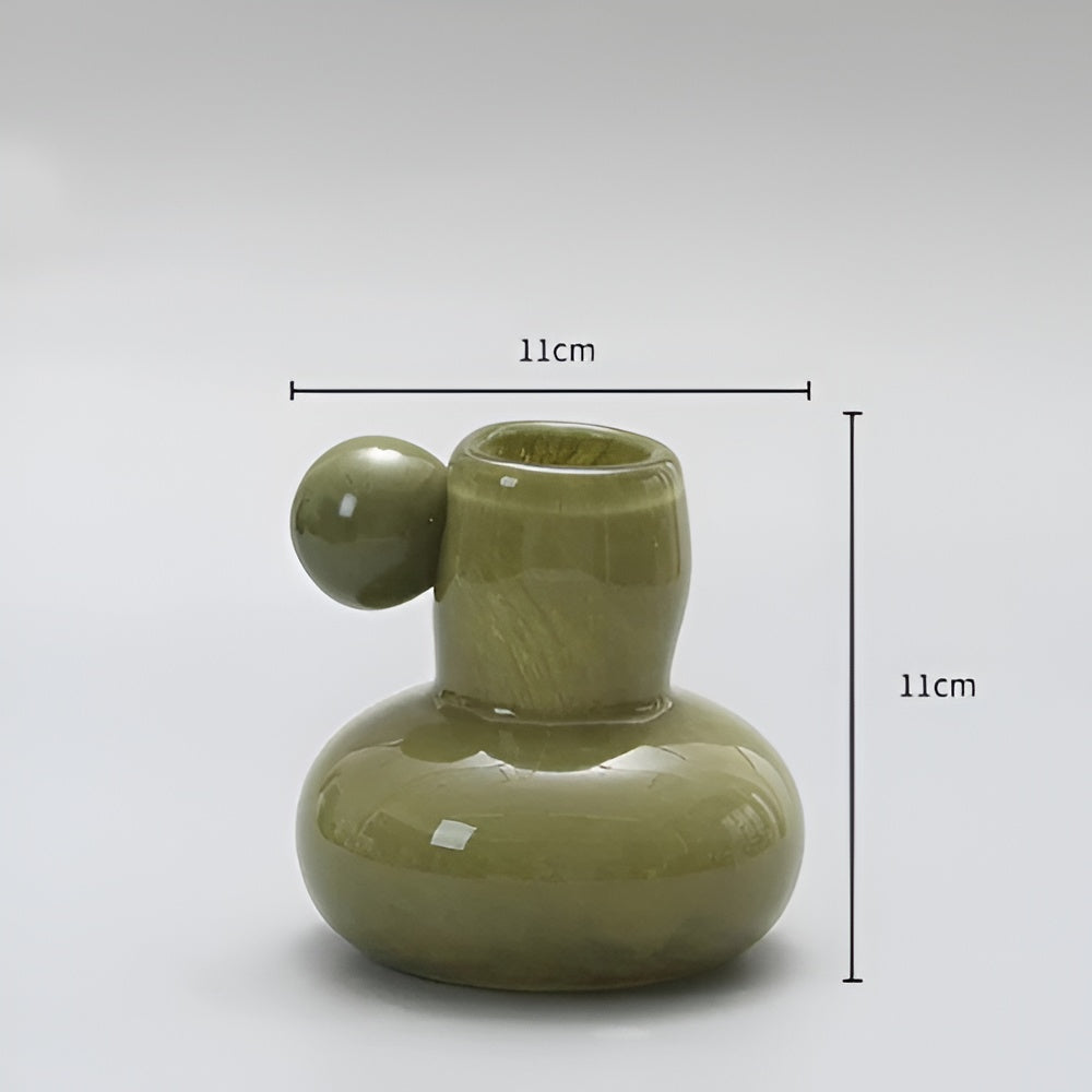 Lisslune | Celestial Nordic Glass Candle Holder