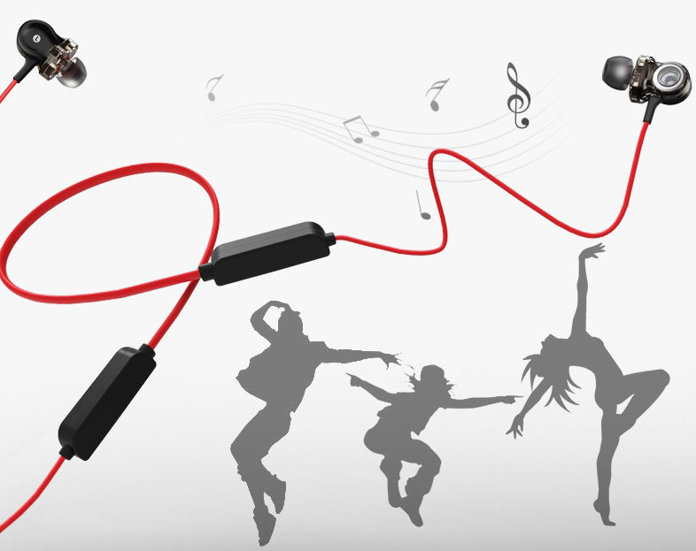 Lisslune | HiFi Bluetooth In-ear Sports Earphone, With Six Units & Three Coils