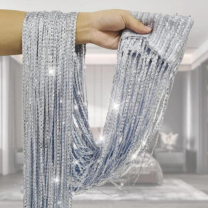 Lisslune | Glitter fringes for door, wall, window, room divider
