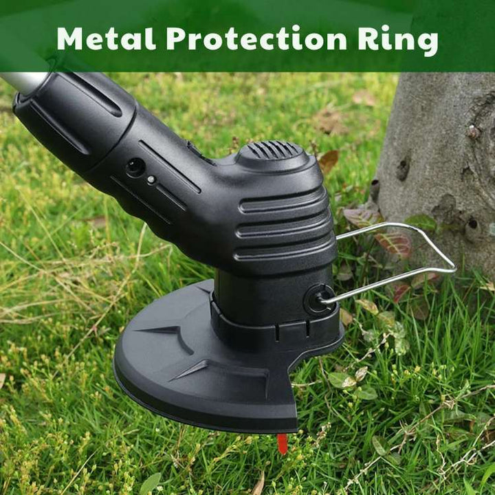 Lisslune | Cordless Grass Trimmer with High-Power Battery - Lightweight Lawn Edger for Easy Yard Maintenance