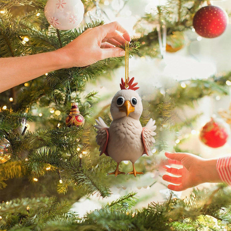Lisslune | Cartoon Rooster Decorative Ornaments