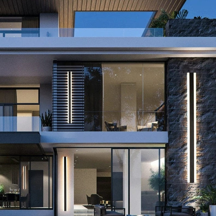 Lisslune | Smart LED Outdoor Wall Light with Light Sensor – Remote Control & Dimmable Features