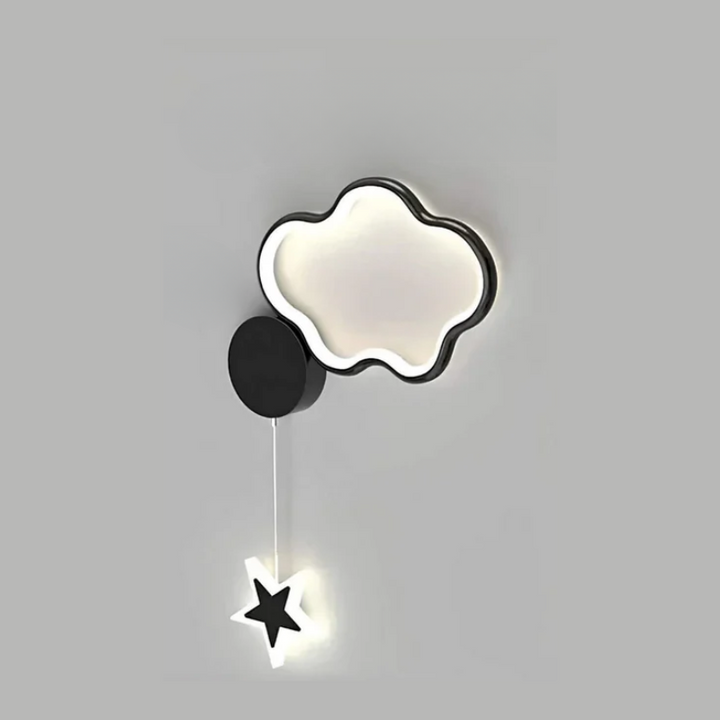 Lisslune | DreamLight | Magical Wall Lamp with Clouds, Stars and Moon