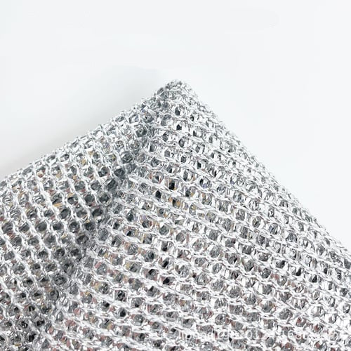 Lisslune | 10 pieces multifunctional cleaning cloth – powerful metal wire fabric for effortless stain removal
