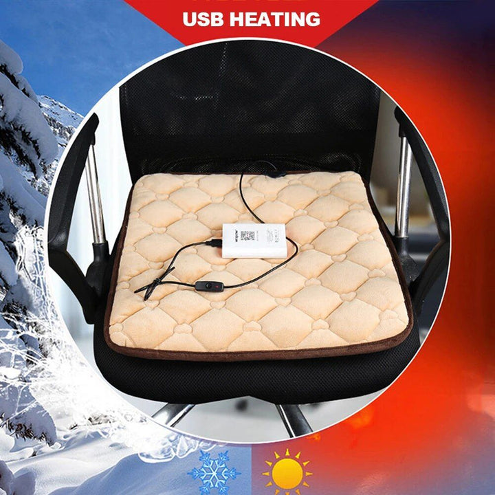 Lisslune | 12V Universal Car Seat Heater with Adjustable Temperature & Quick Heating