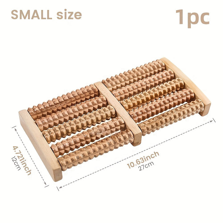 Lisslune | Wooden Foot Roller – Reduce Tension and Stimulate Circulation