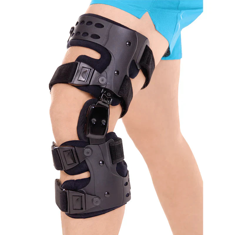 Lisslune | Osteoarthritis Relief Knee Brace | Medial and Lateral OA Support for Bone-on-Bone Arthritis Pain