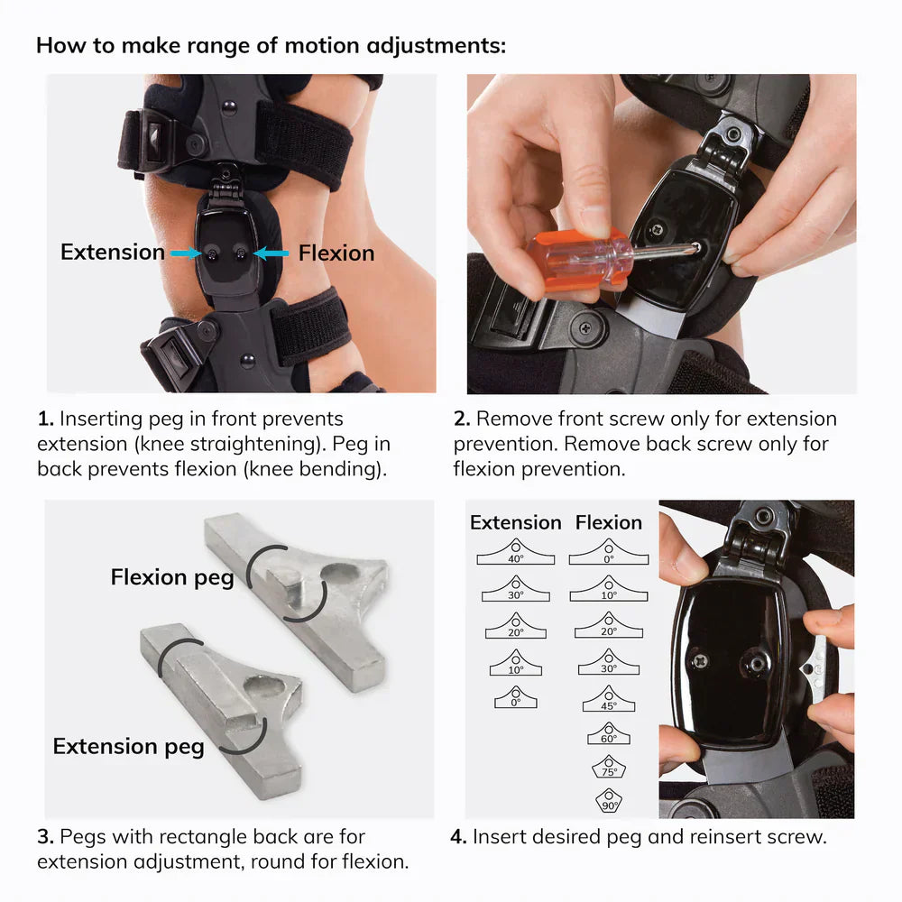 Lisslune | Osteoarthritis Relief Knee Brace | Medial and lateral OA support for bone-on-bone arthritis pain