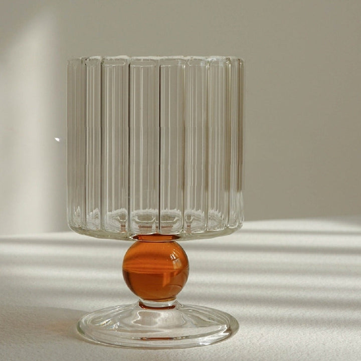 Lisslune | Orange Dot Vintage Glassware Handmade