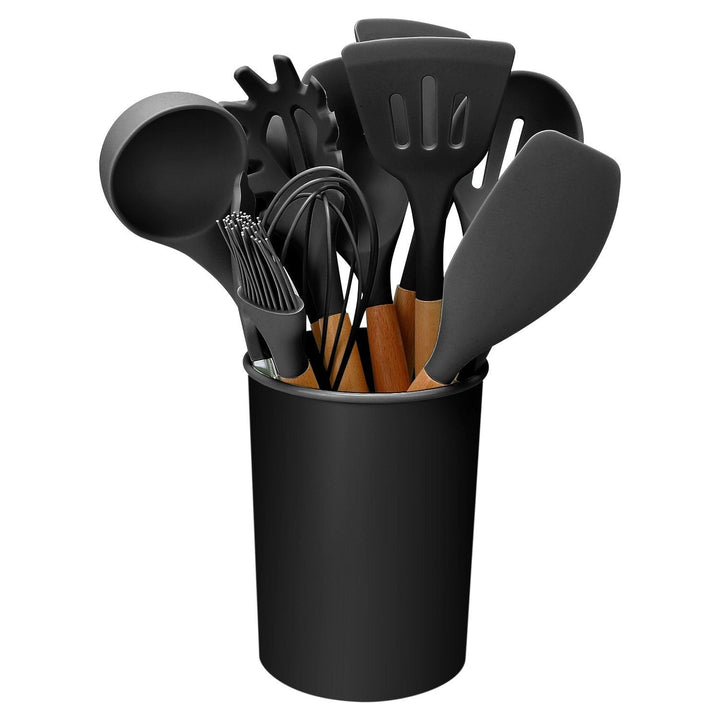 Lisslune | 11-Piece: Silicone Cookware Set