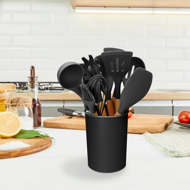 Lisslune | 11-Piece: Silicone Cookware Set
