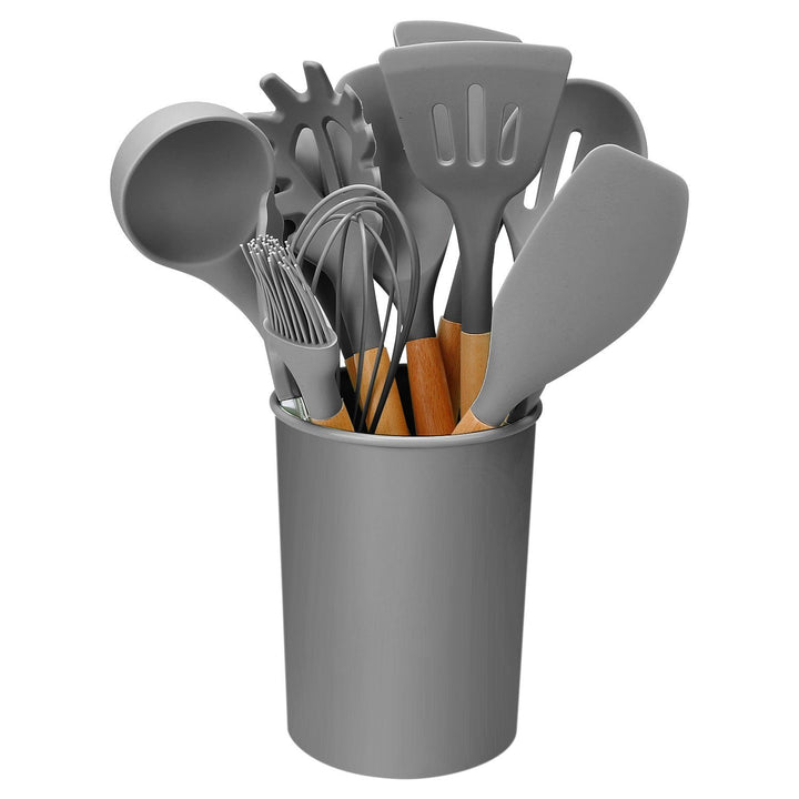 Lisslune | 11-Piece: Silicone Cookware Set
