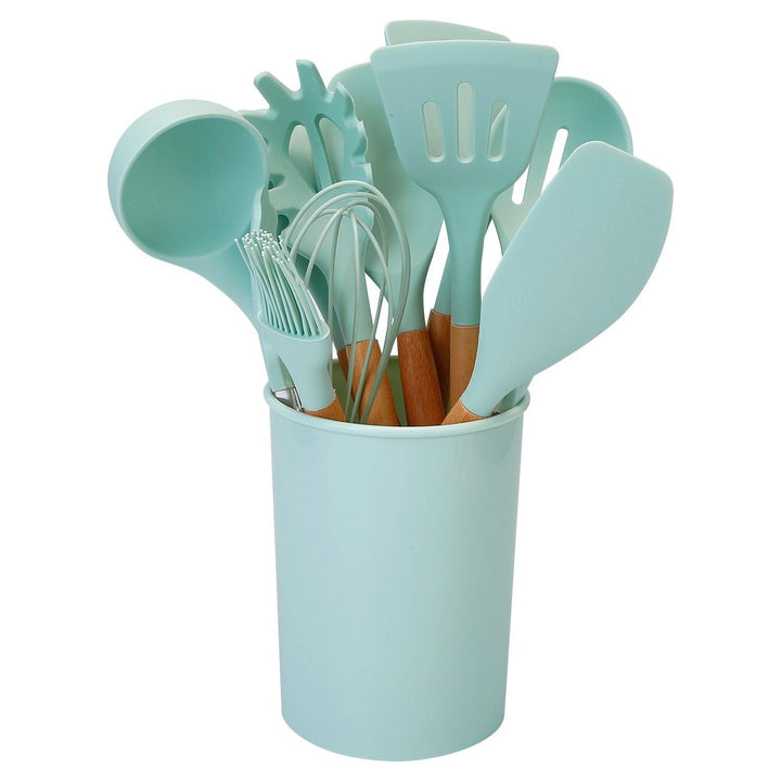 Lisslune | 11-Piece: Silicone Cookware Set