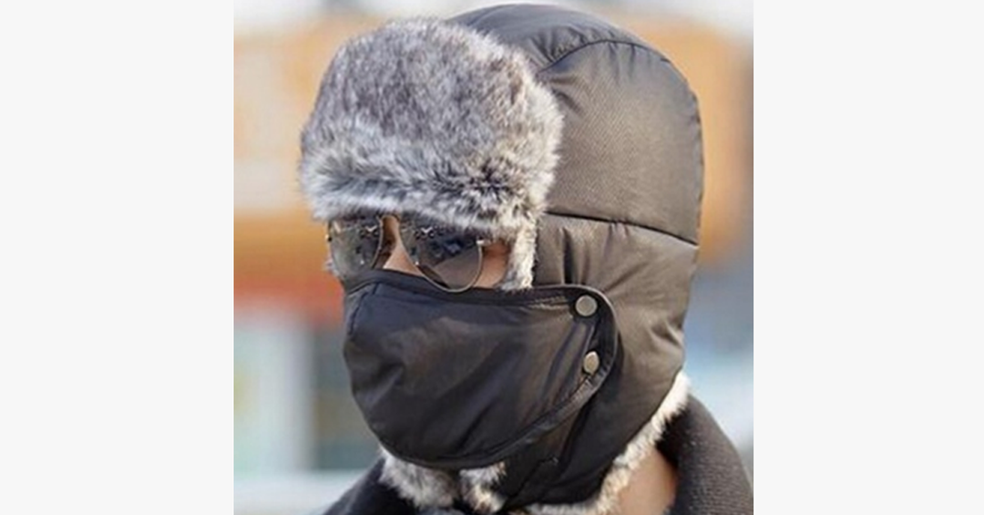 Lisslune | Unisex Cold Weather Full Face Winter Trooper Hat