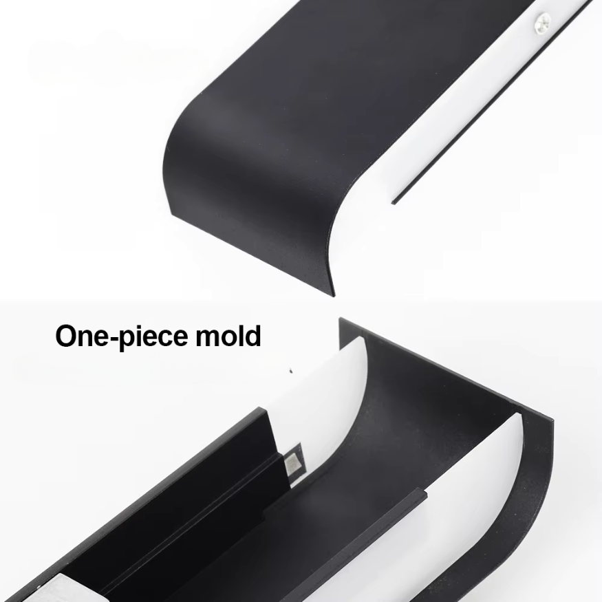 Lisslune | Nordic LED Wall Light - Modern Brushed Aluminum Indoor Wall Light