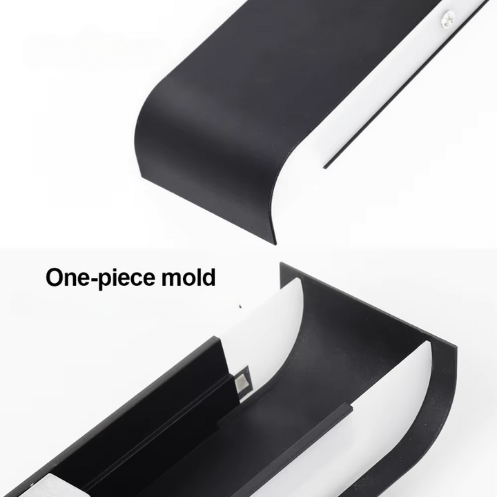Lisslune | Nordic LED Wall Light - Modern Brushed Aluminum Indoor Wall Light