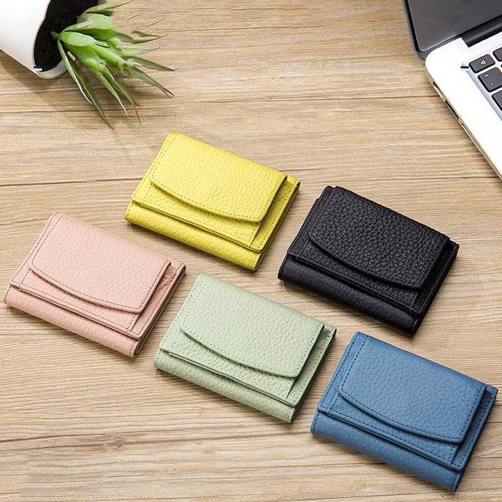 Lisslune | RFID wallet made of soft leather