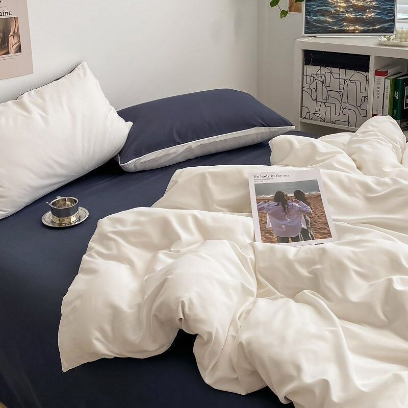 Rynx | Dusty Shadows Solid Color Bedding Set