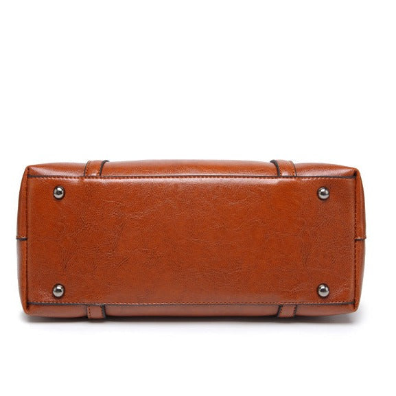Lisslune | Stylish leather handbag with handcrafted details