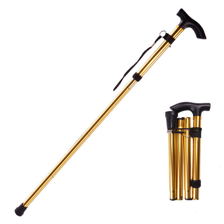 Lisslune | Folding Walking Stick for Seniors and Persons with Disabilities