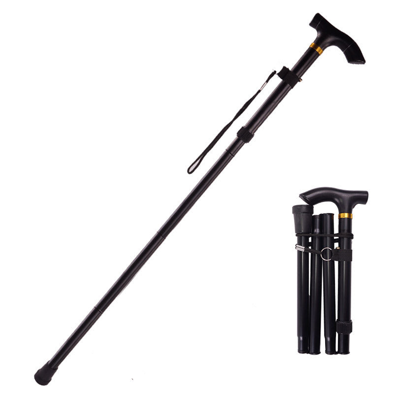 Lisslune | Folding Walking Stick for Seniors and Persons with Disabilities