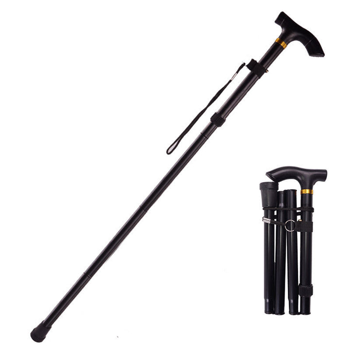 Lisslune | Folding Walking Stick for Seniors and Persons with Disabilities