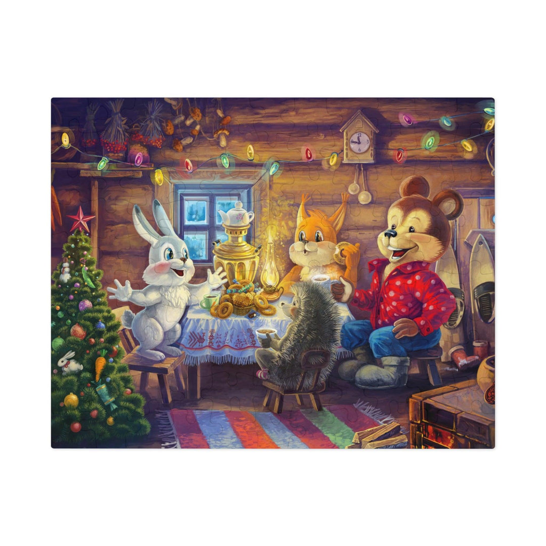 Lisslune | Holiday Cheer Jigsaw Puzzle - Premium Family Fun