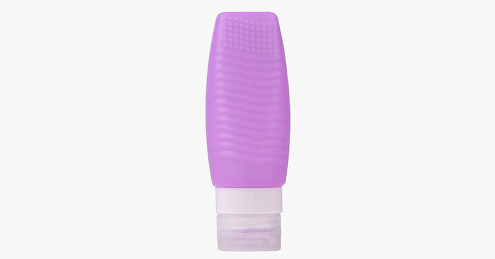 Lisslune | Brush Cleaner & Travel Bottle - Made of Silicone - Refillable, 48 ml