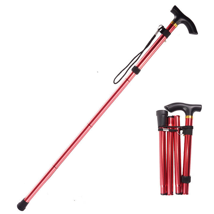 Lisslune | Folding Walking Stick for Seniors and Persons with Disabilities
