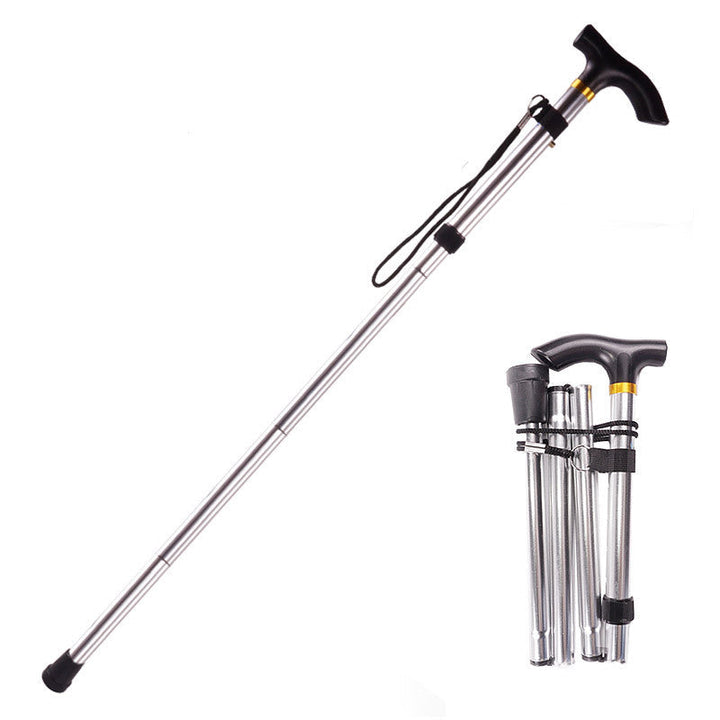 Lisslune | Folding Walking Stick for Seniors and Persons with Disabilities