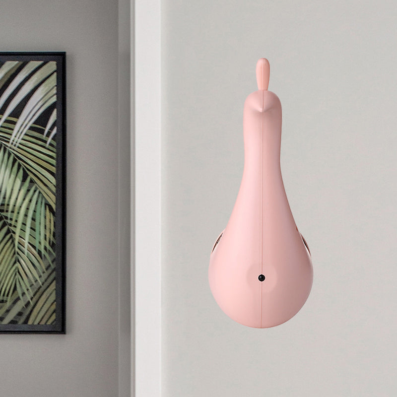 Lisslune | Pink/Green/White Peacock Wall Lighting Modern Stylish Plastic LED Wall Lamp in Multifunctional Light