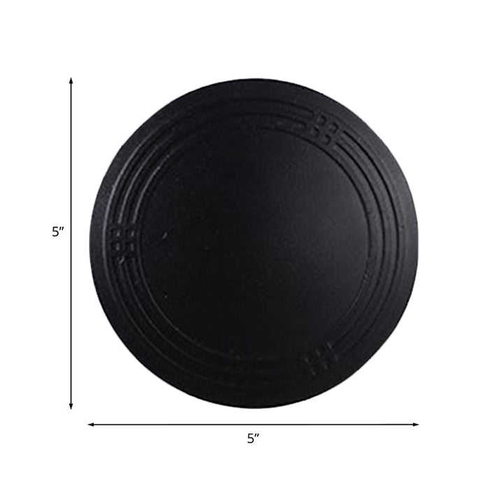 Lisslune | Flower Road 4-sided wall lamp aluminum contemporary LED wall light in black