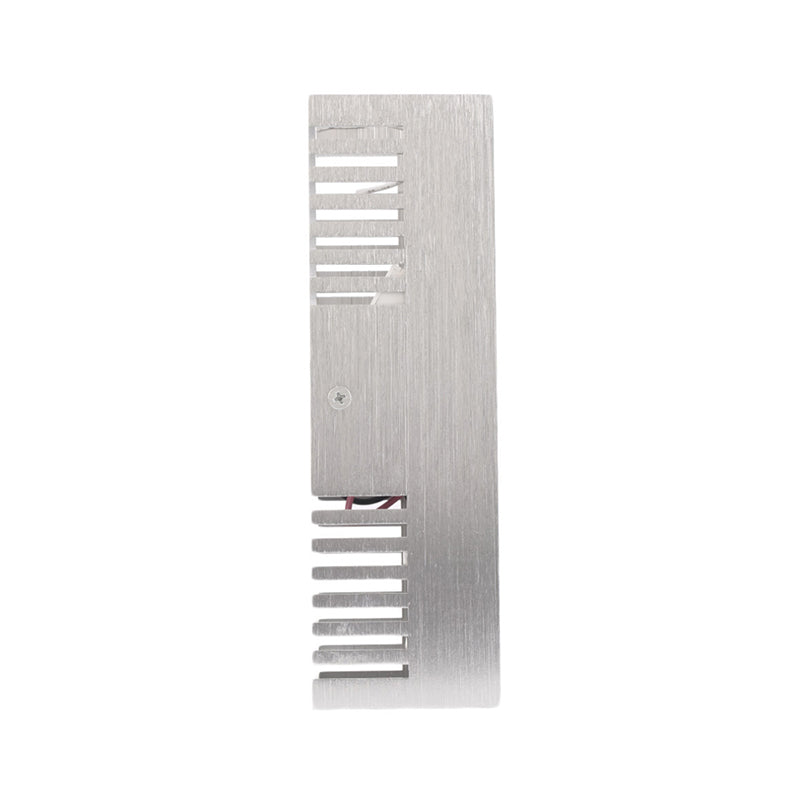 Lisslune | Slit Aluminum Wall Light Modern Brushed Silver LED Wall Lighting in Multicolored Light