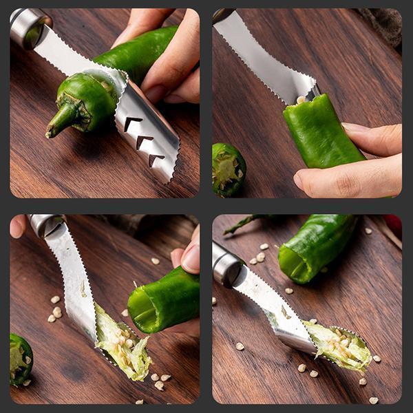 Lisslune | Stainless Steel Chili Seed Remover