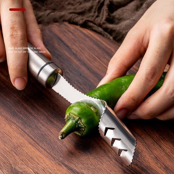 Lisslune | Stainless Steel Chili Seed Remover