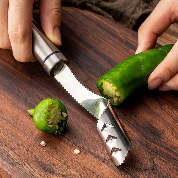 Lisslune | Stainless Steel Chili Seed Remover