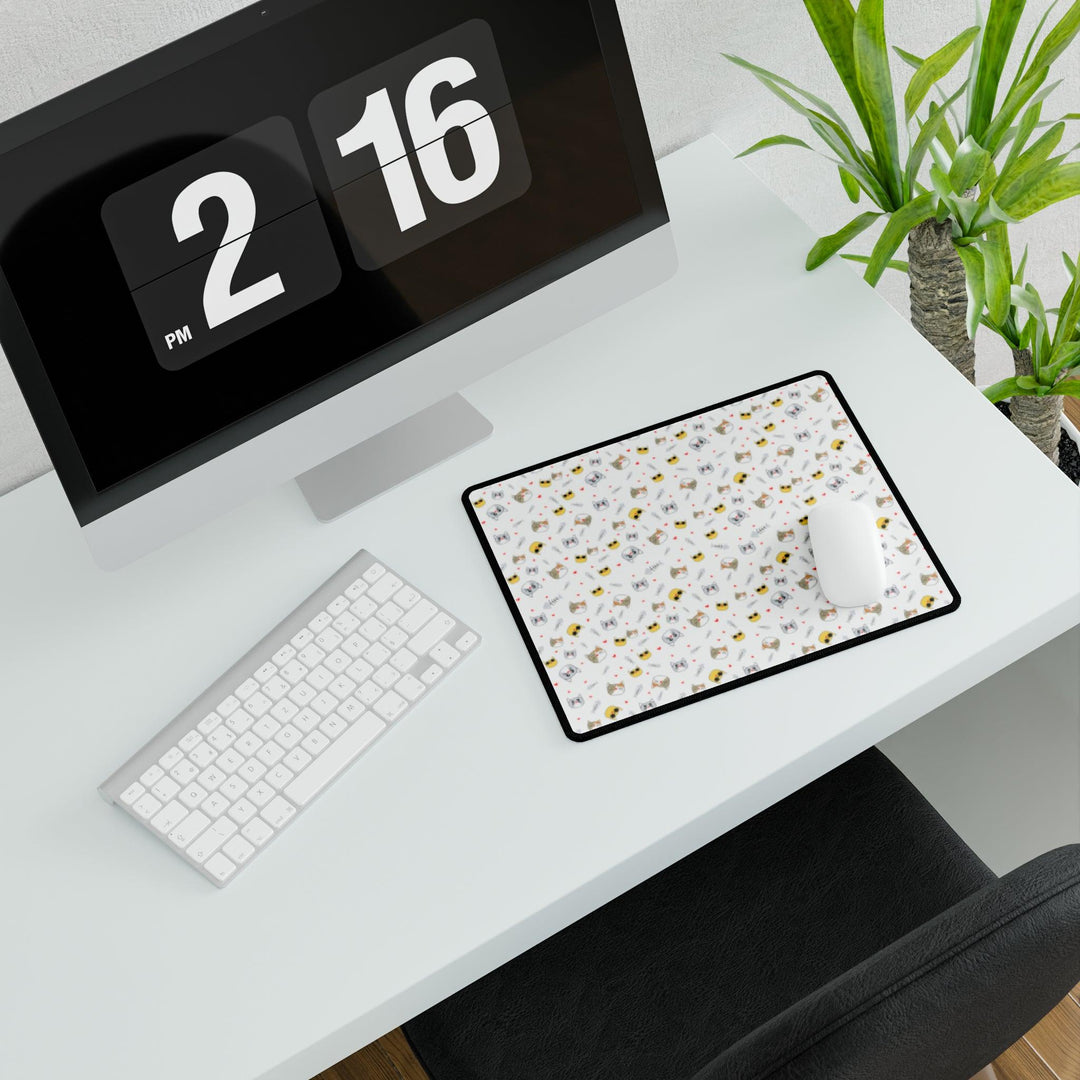Lisslune | Elegant Peekaboo Workspace Mat: Redefine Your Office Style