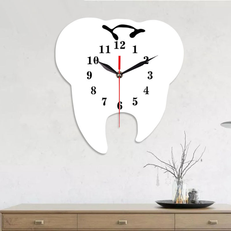 Lisslune | Dentist Practice Themed Silent Wall Clock