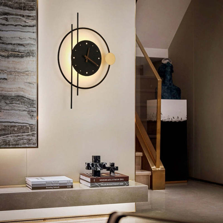 Lisslune | GlowTime modern LED wall clock