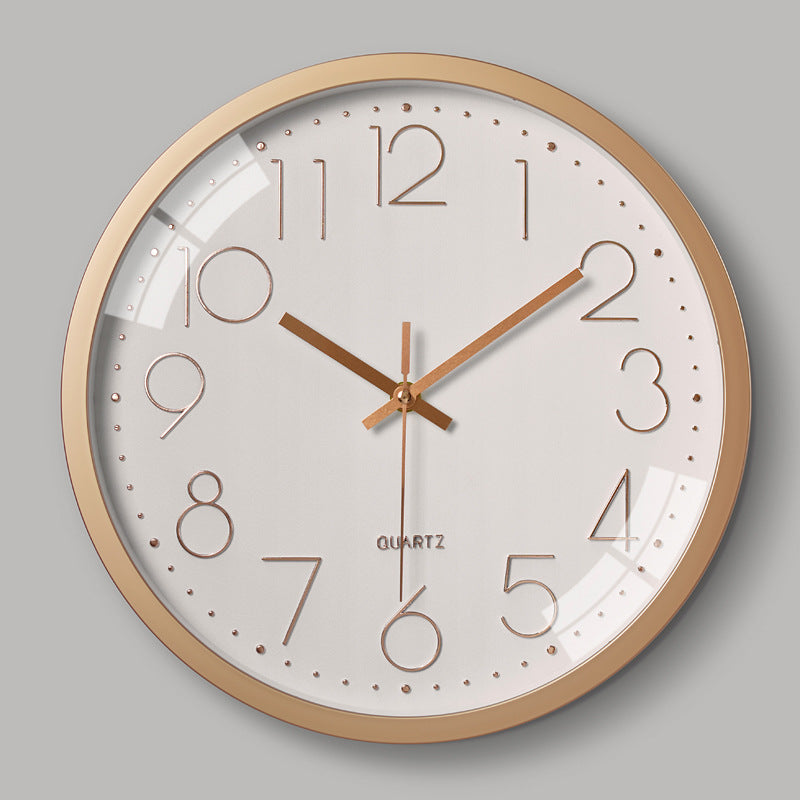 Lisslune | Simple Design 3D Silent Classroom Wall Clock 30 cm